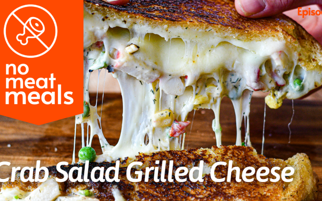 Crab Salad Grilled Cheese
